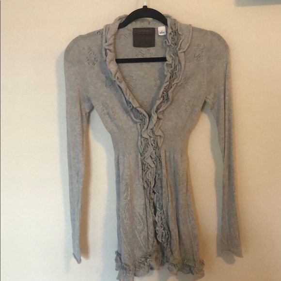Anthropologie Tops - Anthropologie Curleytop Cardigan by Guinevere XS